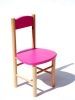 levná dětská židlička růžová